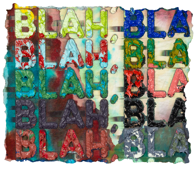Mel Bochner, ‘Blah Blah Blah’, 2010, Hindman