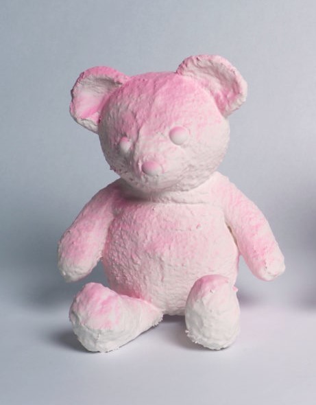 Daniel Arsham, ‘Cracker Bear (Pink)’, 2019, Sculpture, Sculpture made of Pigment, Plaster and Fabric, Curator Style