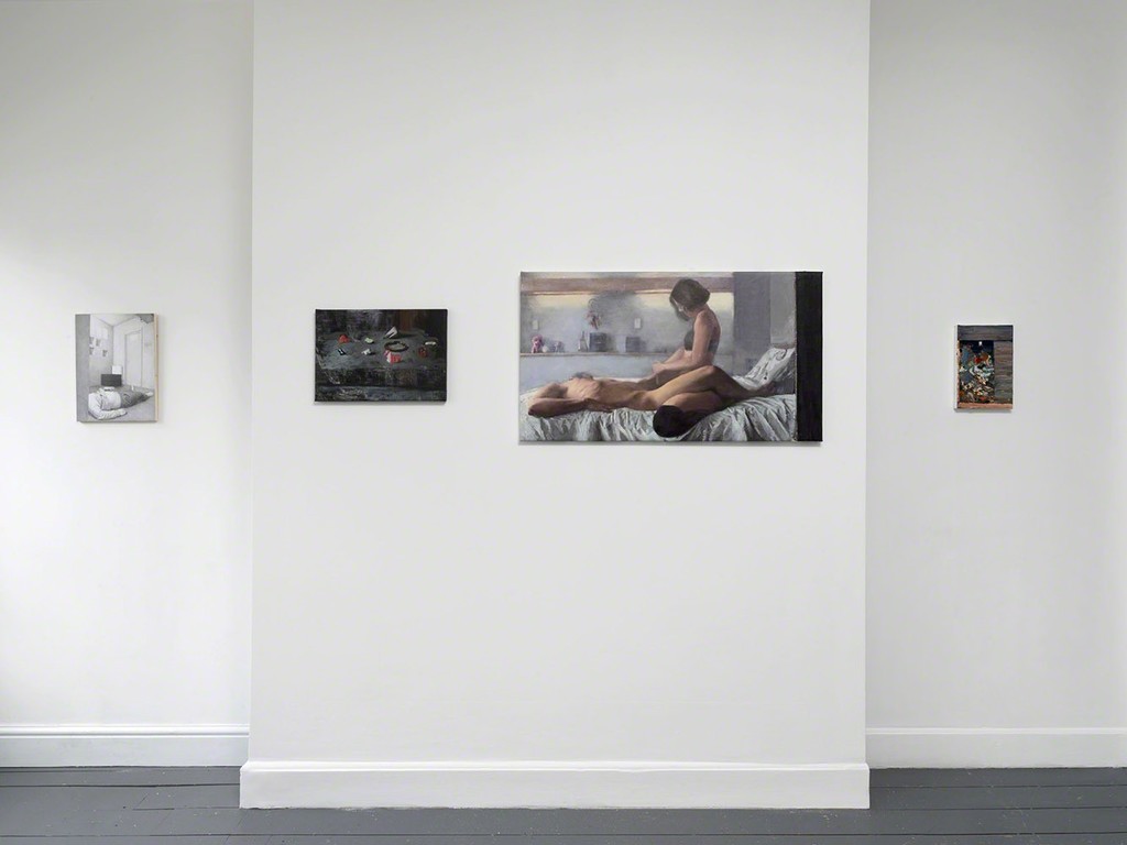 'Dark Smoke' installation view, works by Dan Beudean, Ioana Iacob and Dan Maciuca. 'Dark Smoke' installation view, works by Dan Beudean, Ioana Iacob and Dan Maciuca.