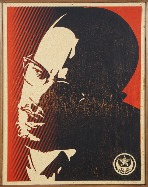 Shepard Fairey (OBEY), ‘Malcolm X’, 2006, Julien's Auctions