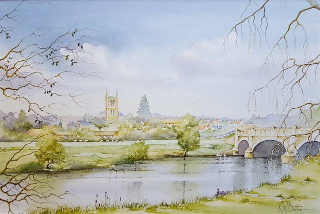 Ken Burton, ‘Pershore, Worcestershire’, 1988, Graves International Art