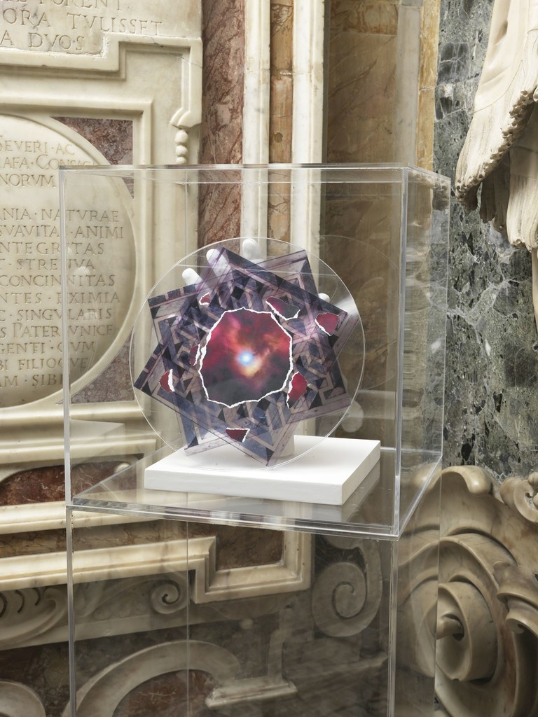 Giulio Paolini - da lontano - 2015 - installation view - Museo Cappella Sansevero, Napoli, Italy Giulio Paolini - da lontano - 2015 - installation view - Museo Cappella Sansevero, Napoli, Italy