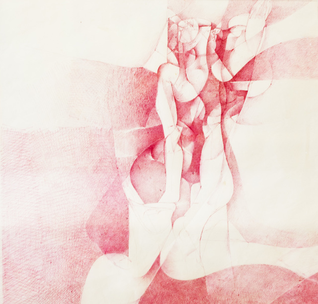 Jamil Naqsh, ‘untitled ’, 1982, Drawing, Collage or other Work on Paper, Ball point ink on paper, Eye For Art Houston