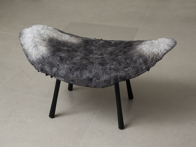Ayala Serfaty, ‘Lotta Leh Ottoman’, 2014, Design/Decorative Art, Handcrafted wool and silk felt, metal base, Maison Gerard