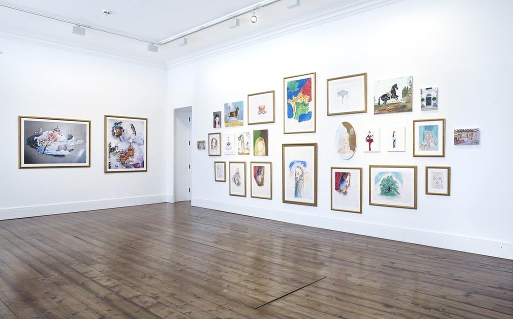 Karen Kilimnik, Installation view, Sprüth Magers, London, April 13 - May 26, 2018; Photography by Stephen White Karen Kilimnik, Installation view, Sprüth Magers, London, April 13 - May 26, 2018; Photography by Stephen White