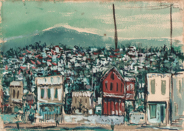 Paul Keene, ‘Houses Port Au Prince ’, 1952, Dolan/Maxwell