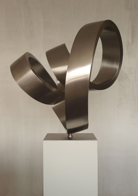 Josef Staub, ‘Salam’, 2006, Sculpture, Chrome, Galerie Wenger