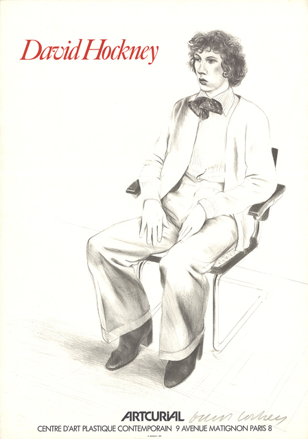 David Hockney, ‘Artcurial, Gregory Evans’, 1979, ArtWise
