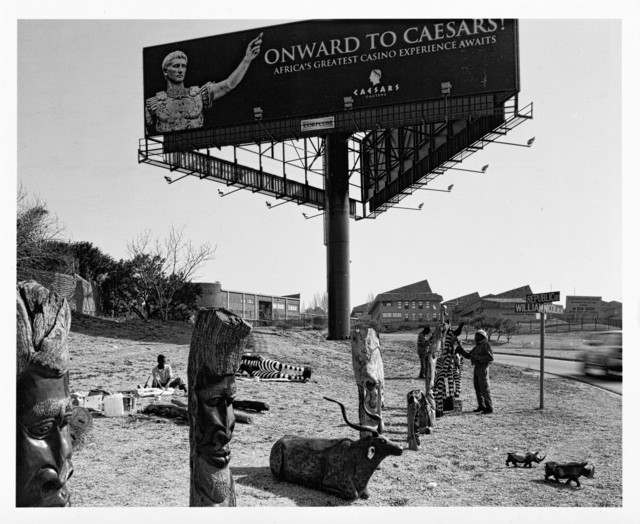 David Goldblatt, ‘Carvings for Sale on William Nicol Drive’, Photography, Photographic print, Strauss & Co