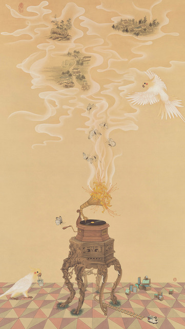 Cherie Cheuk Ka Wai, ‘Joruney to My Peach Colony我的桃花源記’, 2017, Alisan Fine Arts