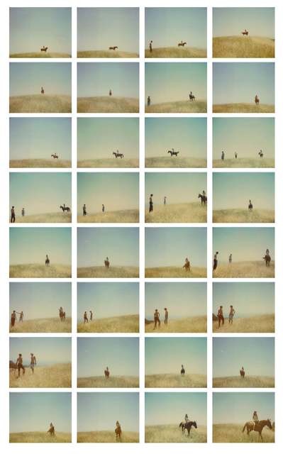 Stefanie Schneider, ‘Renée's Dream (29 Palms, CA)’, 2005, Photography, 32 Analog C-Prints, hand-printed by the artist on Fuji Crystal Archive Paper, based on 27 original Polaroid, mounted on Aluminum with matte UV-Protection, Instantdreams
