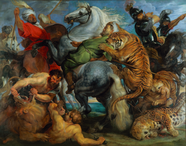 Peter Paul Rubens, 'Tiger, Lion and Leopard Hunt,' 1616, Royal Academy of Arts