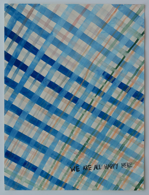 Julia Kuhl, ‘Domestic Textiles Series, We Are All Happy Here’, 2019, frosch&portmann