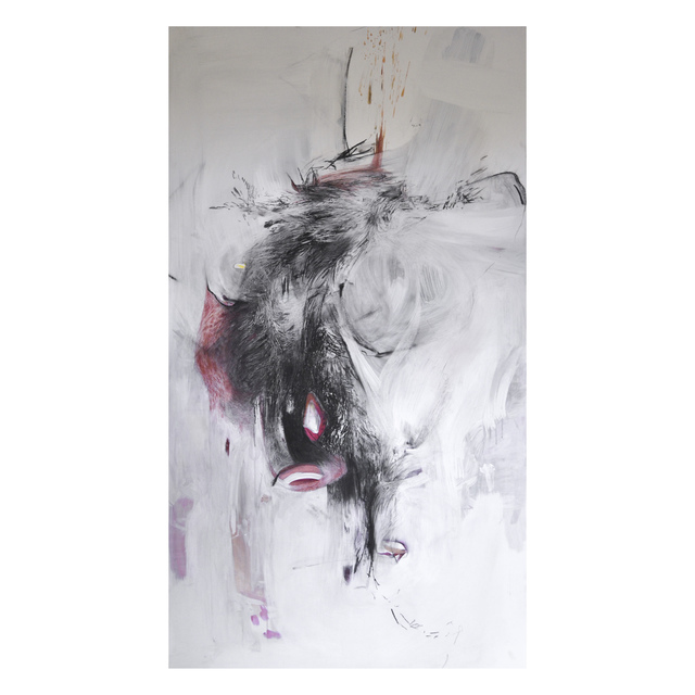 Emma C. Aspeling, ‘Not knowing, maybe feeling ’, 2019, Painting, Mixed media on board, 99 Loop Gallery