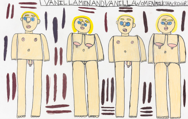 Antonio Benjamin, ‘Vanilla Men and Vanilla Women MilkShack Color’, 2017, Creativity Explored