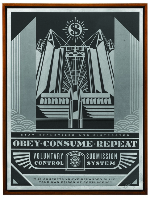 Shepard Fairey (OBEY), ‘Church of Consumption’, ca. 2017, Underdogs Gallery