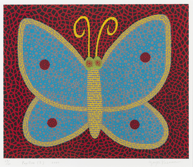 Yayoi Kusama, ‘Papillon (II)’, 2000, Print, Silkscreen, Vogtle Contemporary
