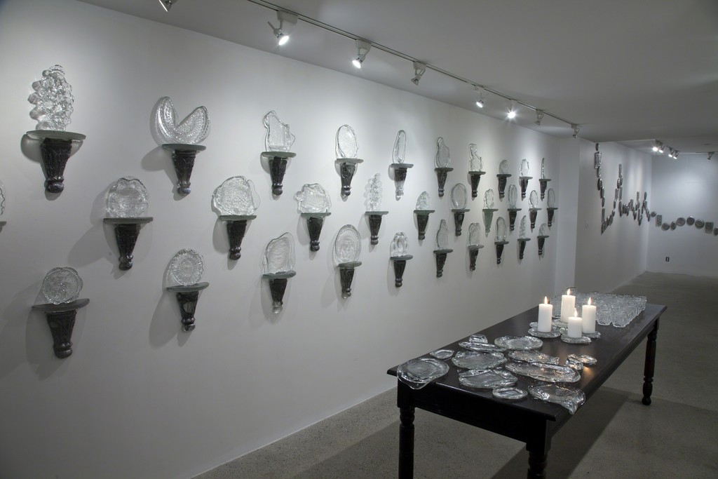 Installation View: Sconces; Platters; Tumblers; Medallions Installation View: Sconces; Platters; Tumblers; Medallions