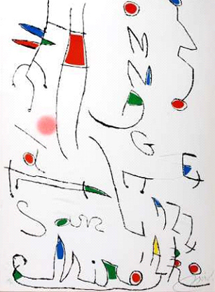 Joan Miró, ‘Hommage a San Lazzaro’, 1977, LaMantia Fine Art Inc.