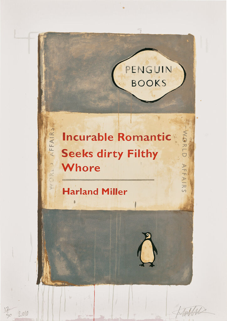 Harland Miller - Incurable Romantic Seeks Dirty Filthy Whore