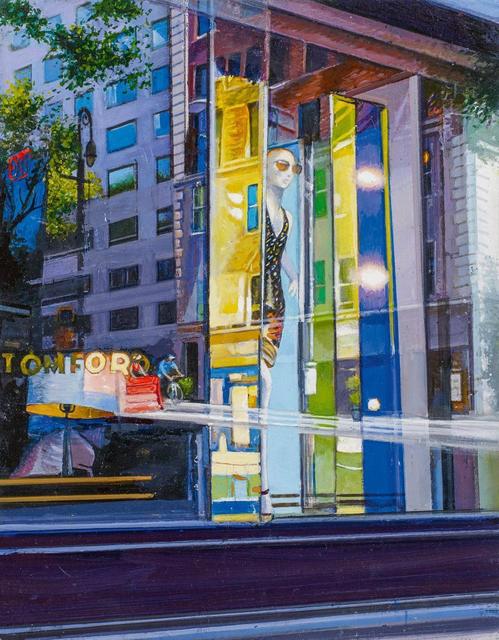 Tom Blackwell, ‘Tom Ford Corner’, 2018, Painting, Oil on fibreboard, Van Ham