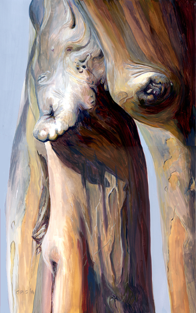 Gillian Bradshaw-Smith, ‘Finding Daphne #37 (Toes)’, 2015, Painting, Gouache on paper, Ro2 Art