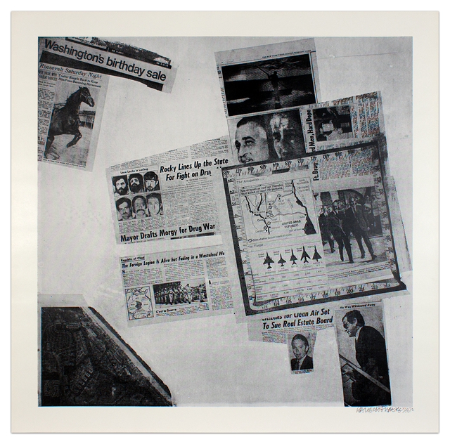Robert Rauschenberg, ‘Features from Currents #57’, 1970, Krakow Witkin Gallery