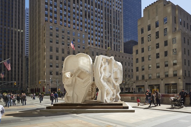Thomas Houseago, ‘Masks (Pentagon)’, 2015, Public Art Fund