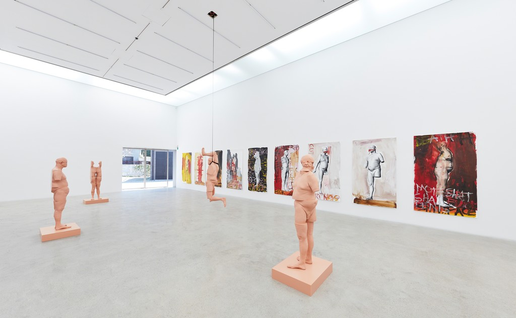 Installation view: Paul McCarthy, Cut Up and Silicone, Female Idol, WS, Kukje Gallery, Seoul. Courtesy Kukje Gallery, Seoul. Installation view: Paul McCarthy, Cut Up and Silicone, Female Idol, WS, Kukje Gallery, Seoul. Courtesy Kukje Gallery, Seoul.