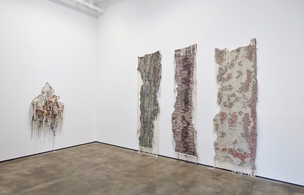 Installation view of Ravelled Threads at Sean Kelly, New York
June 22 - August 3, 2018
Photography: Jason Wyche, New York
Courtesy: Sean Kelly, New York Installation view of Ravelled Threads at Sean Kelly, New York
June 22 - August 3, 2018
Photography: Jason Wyche, New York
Courtesy: Sean Kelly, New York