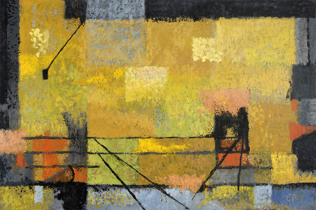Carlos Pellicer, ‘Sobre una estampa’, 2017, Painting, Encaustic on hardboard, Aldama Fine Art