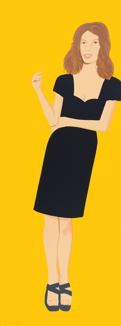 Alex Katz, ‘Cecily From Black Dress’, 2015, Vertu Fine Art
