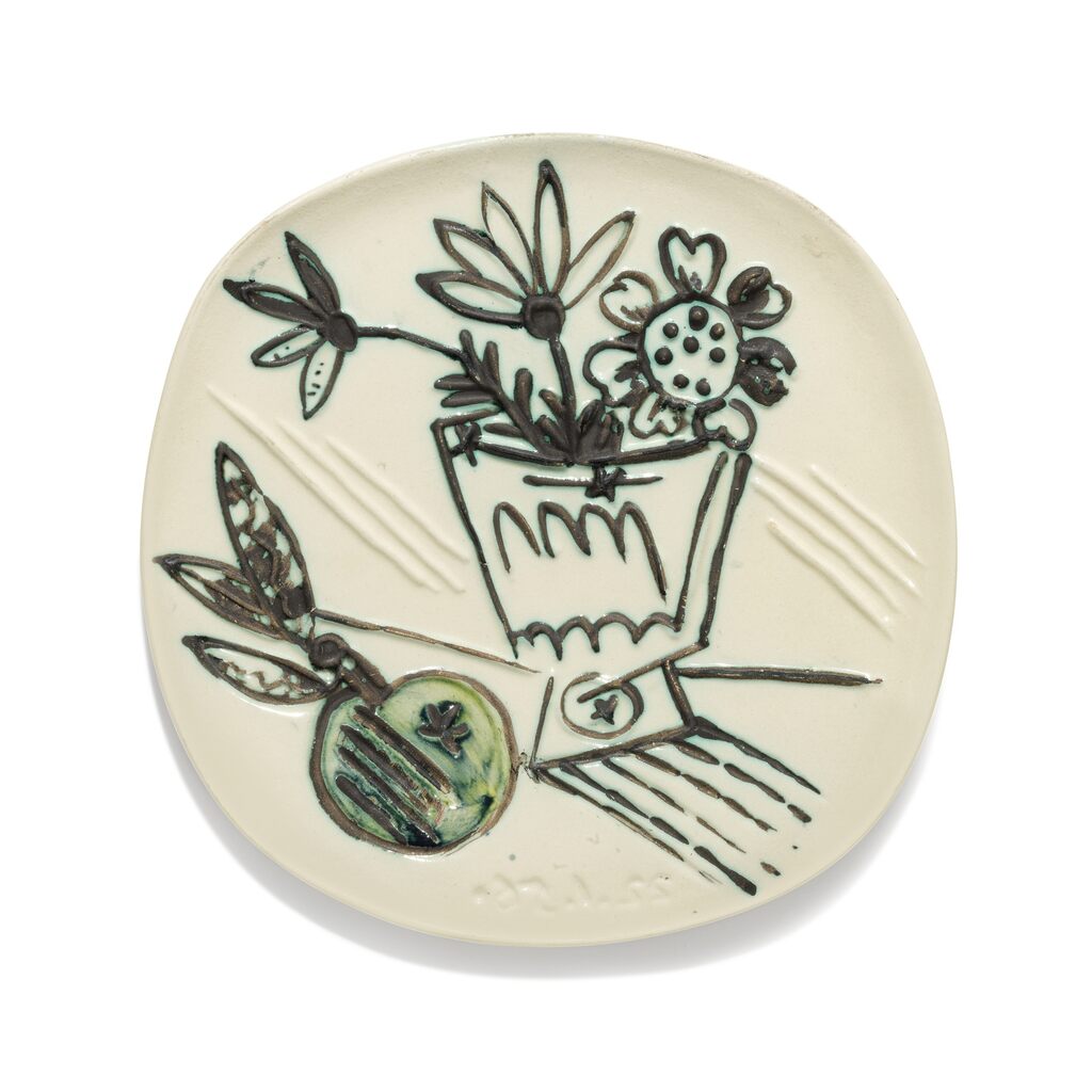 Pablo Picasso - Bouquet à la pomme (A. R. 307)