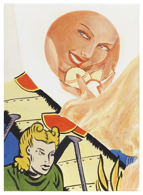 George Schneeman, ‘Mirror/Image’, 2001, Pavel Zoubok Fine Art