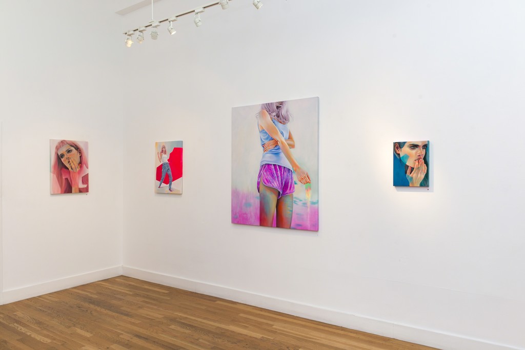 New paintings by Amsterdam-based artist Martine Johanna for her solo exhibition "Dancer" - on view at Spoke Art San Francisco October 8 - 29, 2016.
New paintings by Amsterdam-based artist Martine Johanna for her solo exhibition "Dancer" - on view at Spoke Art San Francisco October 8 - 29, 2016.