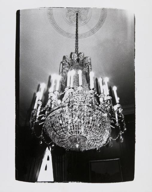 Andy Warhol, ‘Andy Warhol, Photograph of a Chandelier in Paris, 1980’, 1980, Hedges Projects