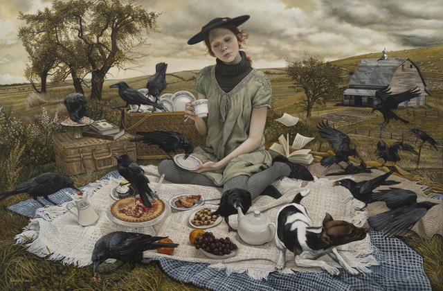 Andrea Kowch, ‘Soiree Limited Edition Hand Signed Print’, RJD Gallery
