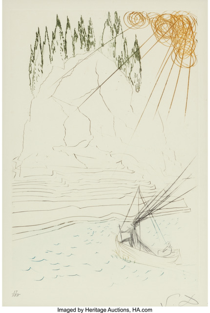 Salvador Dalí, ‘Tristan et Iseult (five works)’, 1970, Heritage Auctions