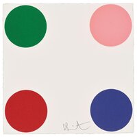 Damien Hirst - Cupric Bromide, from: 40 Woodcut Spots