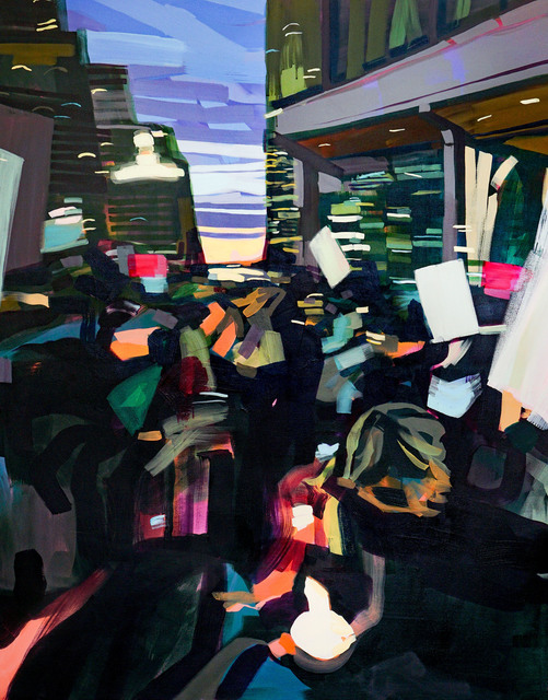 Krista Dedrick Lai, ‘Candlelight ’, 2019, Painting, Acrylic on stretched canvas, InLiquid