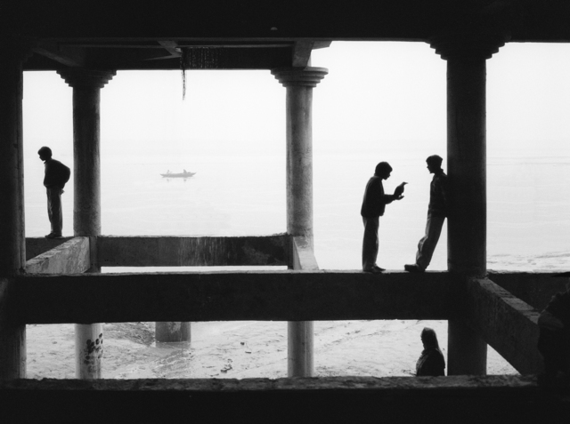 Pentti Sammallahti, ‘Varanasi, India’, 1999, Photography, Gelatin Silver Print, Peter Fetterman Gallery