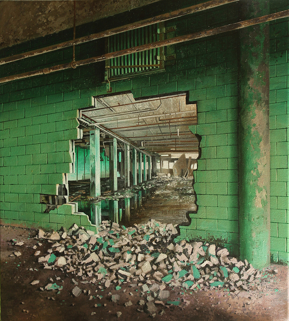 Jessica Hess, ‘Green Crumbs’, 2019, Hashimoto Contemporary