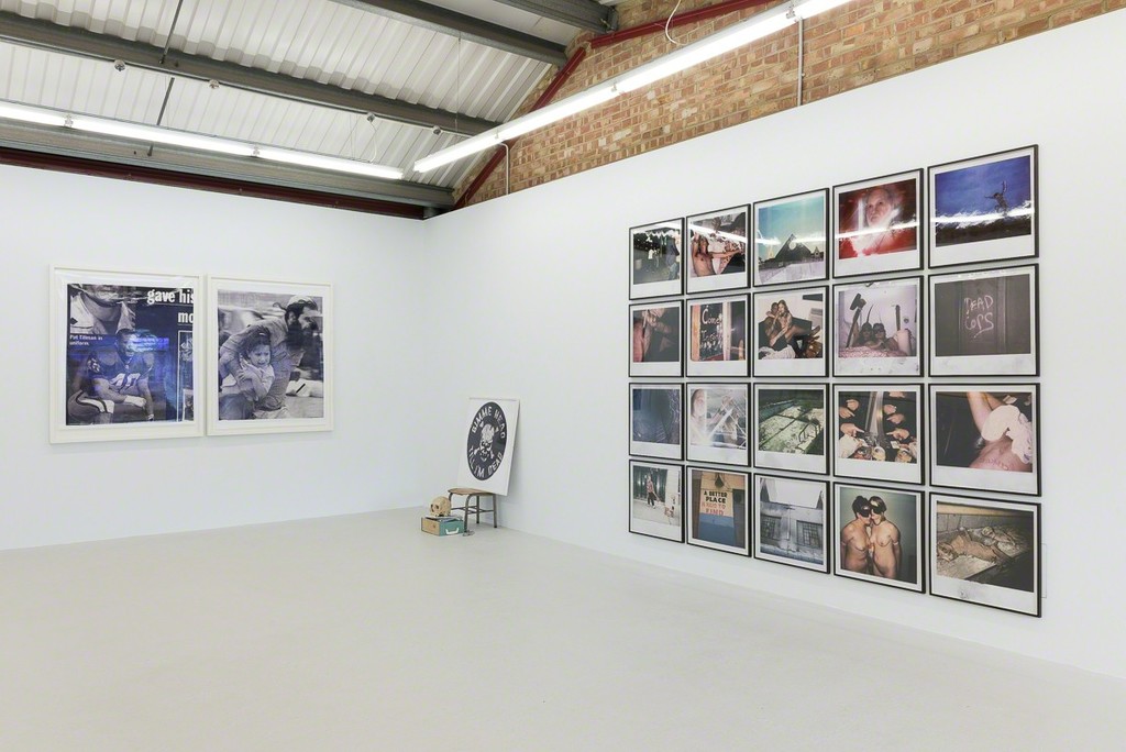 Installation view, Dash Snow, 'Hello, this is Dash' at Annka Kultys Gallery, London 2016. Photo: Annka Kultys Gallery (Damian Griffiths) Installation view, Dash Snow, 'Hello, this is Dash' at Annka Kultys Gallery, London 2016. Photo: Annka Kultys Gallery (Damian Griffiths)