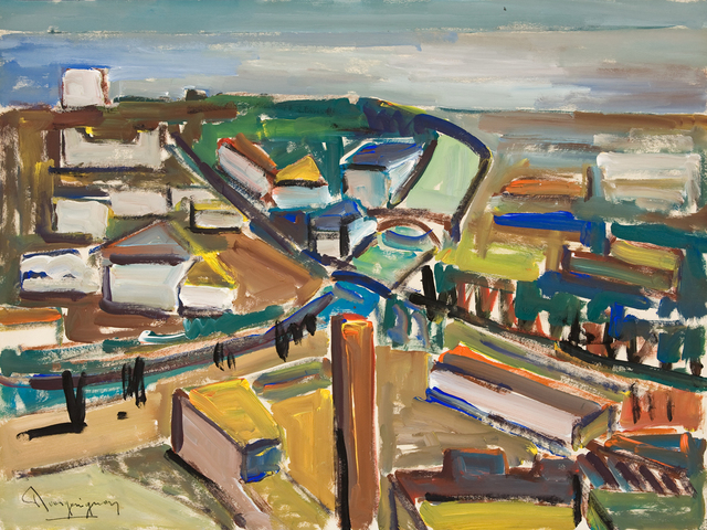 Paul-Henri Bourguignon, ‘River Landscape’, Eisele Fine Art