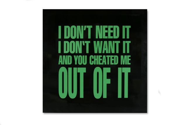 John Giorno, ‘I dont’, 1989, Ambacher Contemporary