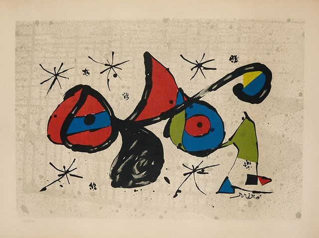 Joan Miró, ‘Homenaje a Joan Miró’, 1978, Invertirenarte.es