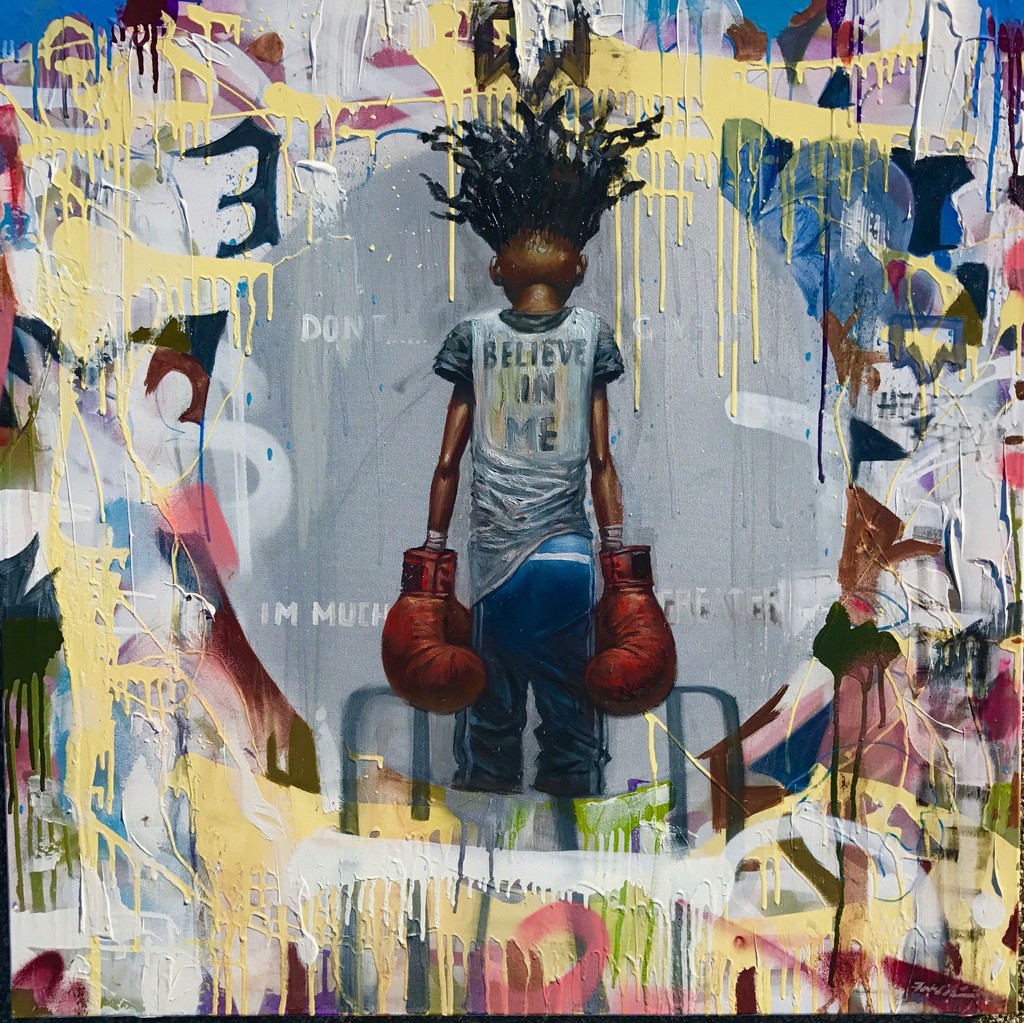 Frank Morrison | The Champ (2017) | Artsy