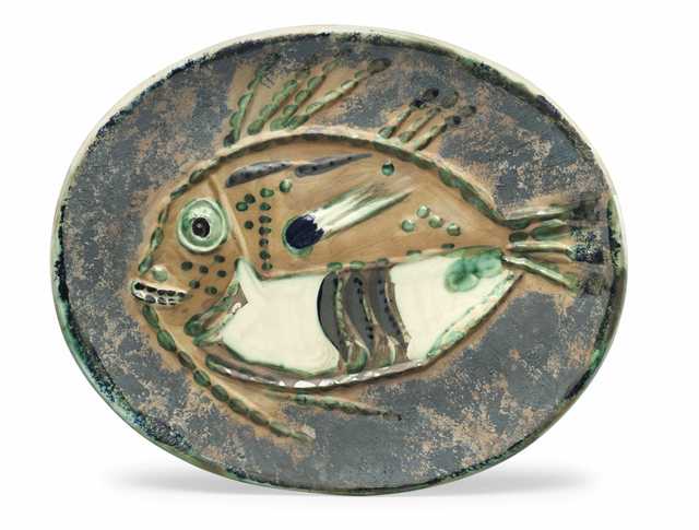 Pablo Picasso, ‘Poisson chiné’, 1952, HELENE BAILLY GALLERY