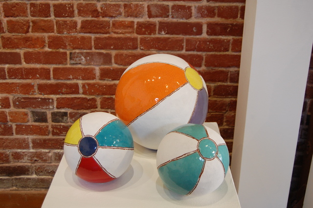 Cindy Wilson, ‘Medium and Large Beach Balls’, Tim Collom Gallery