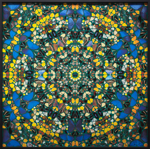 Damien Hirst, ‘Catherdral Print, St Paul’, 2007, Print, Silkscreen print with glazes and pearlized colours, Maddox Gallery